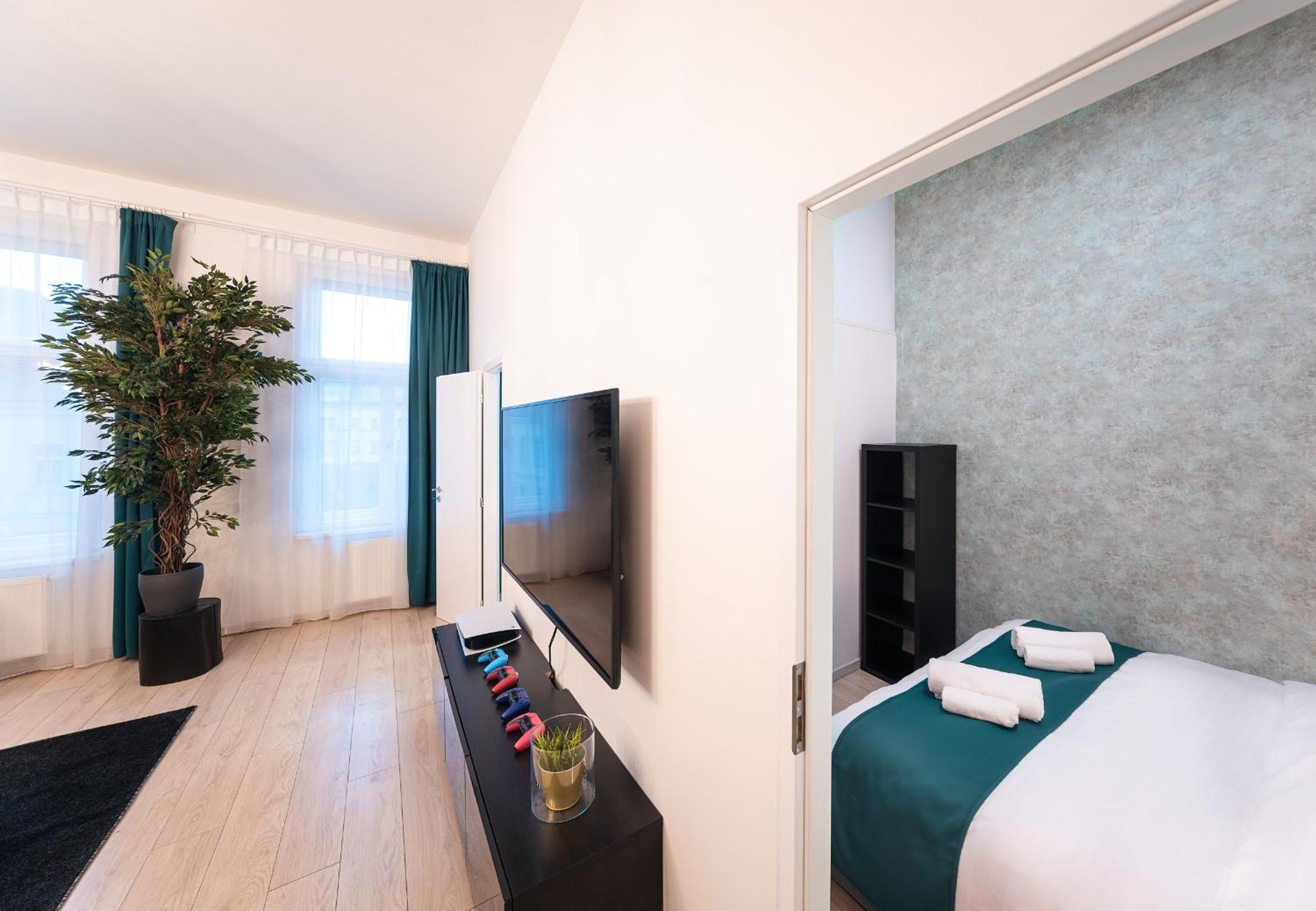 Centrum Apartments Pstrossova Praha Pokoj fotografie